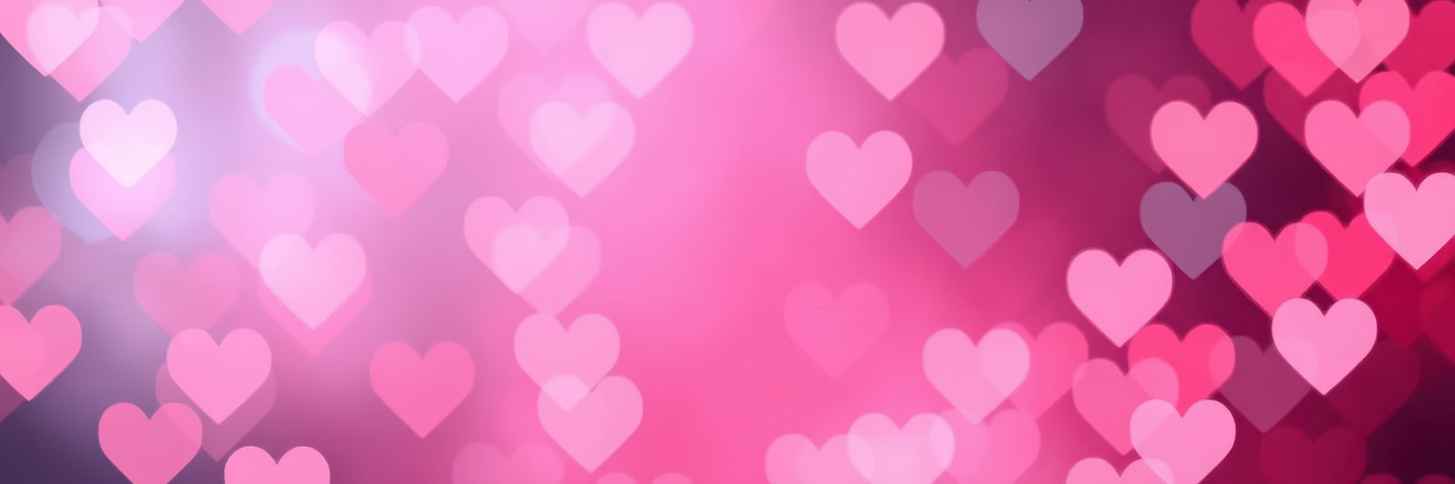 Vibrant heart-shaped bokeh creates a festive atmosphere for romantic celebrations and special events